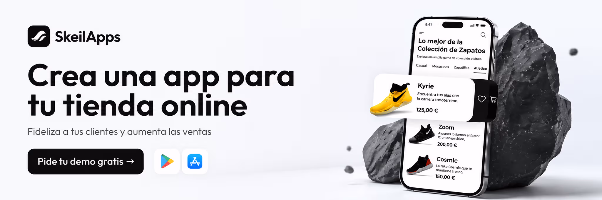 SkeilApps - crea una app para tu tienda online