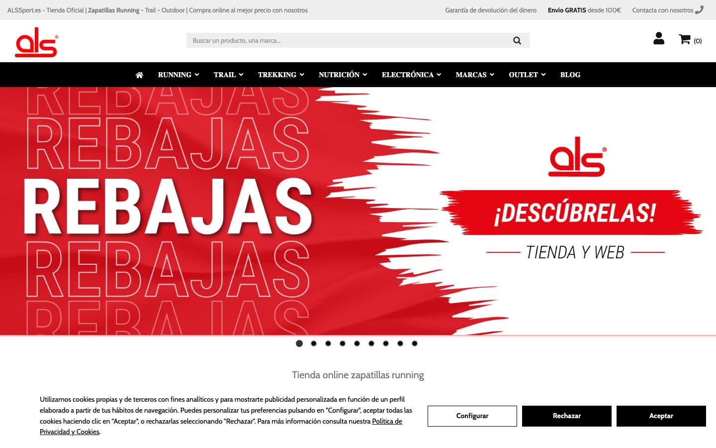 Home oficial de ALS Sport