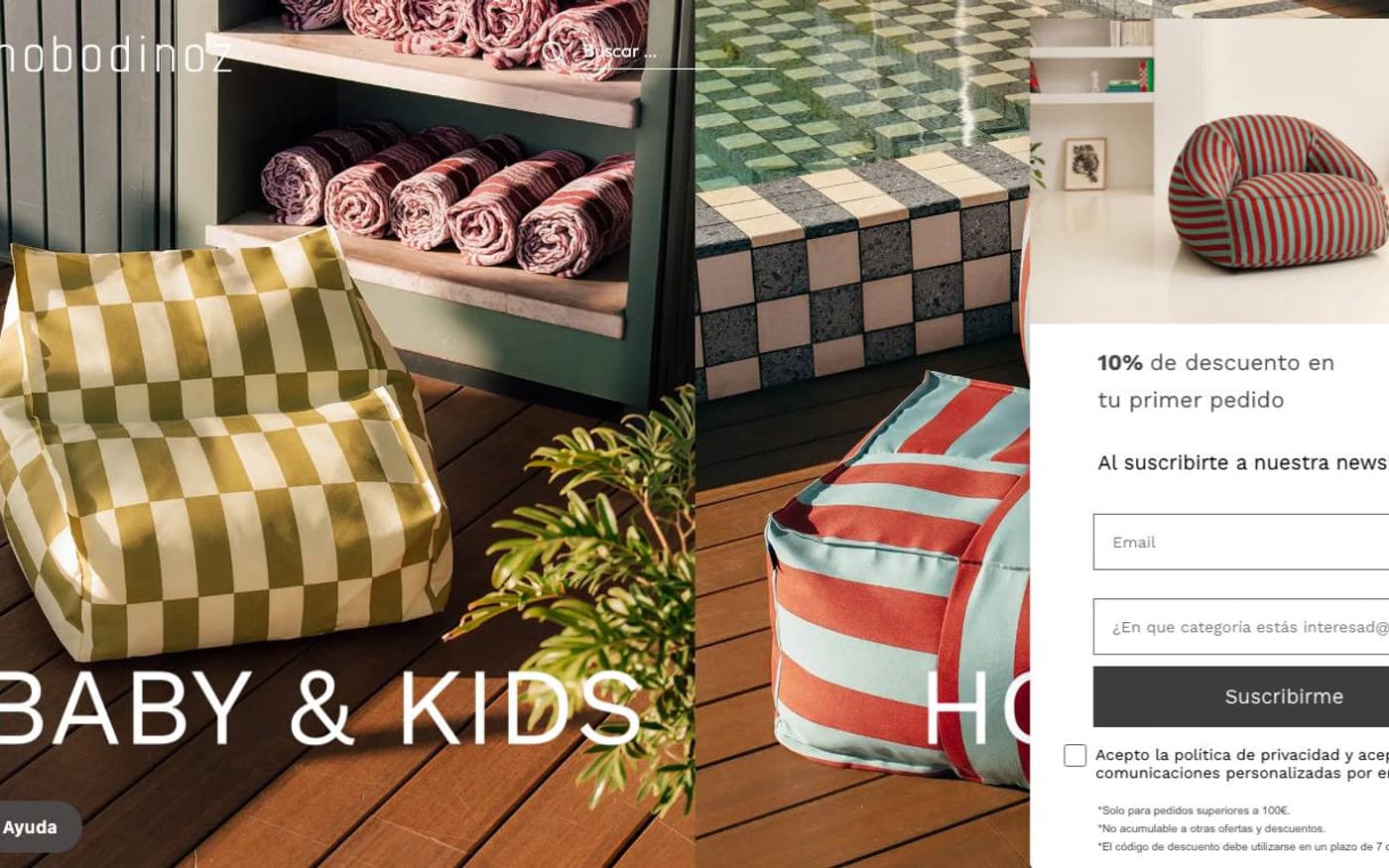 Home oficial de Nobodinoz, primera tienda del ranking de dormitorio infantil