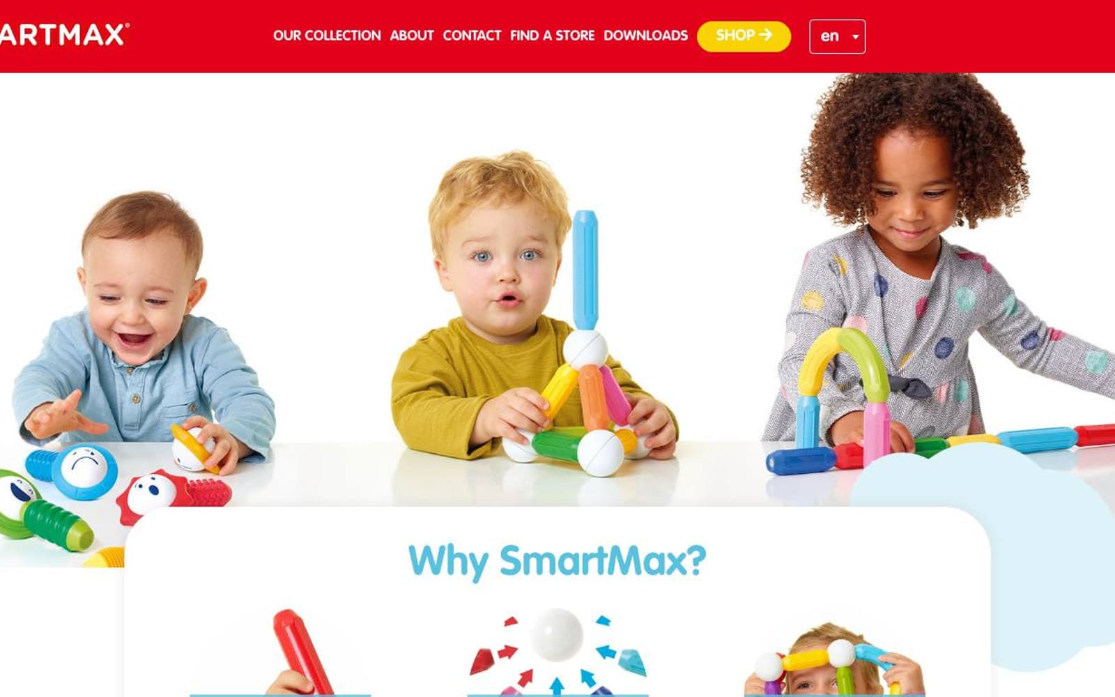 Captura limpia de la home oficial de SmartMax.