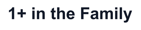 Logo de 1+ in the Family
