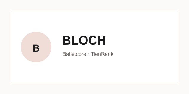Logo de Bloch