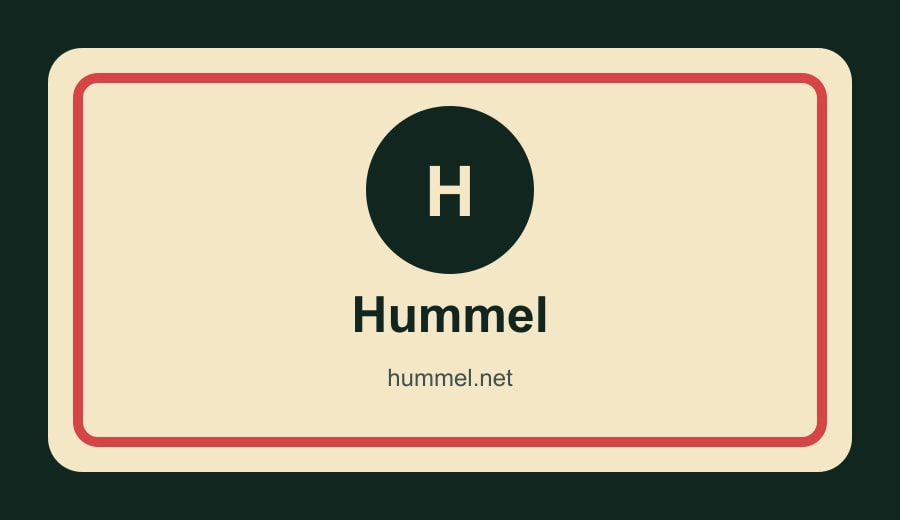 Logo de Hummel