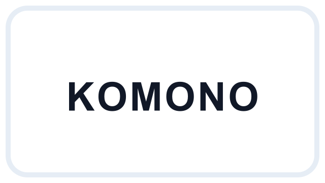 Logo de Komono