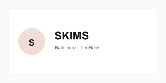 Logo de Skims