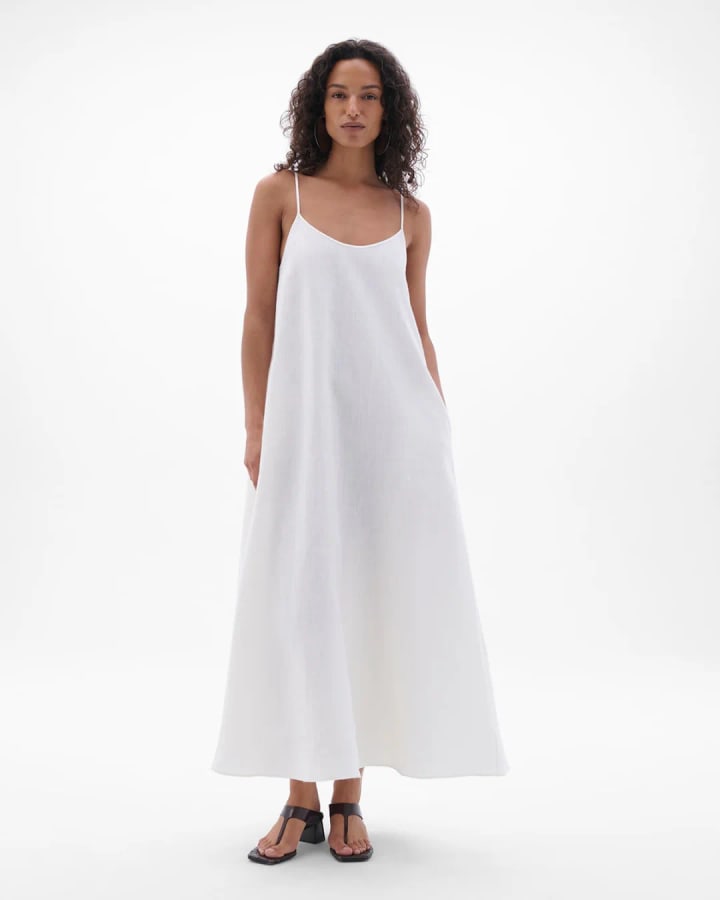 Gathered Back Dress