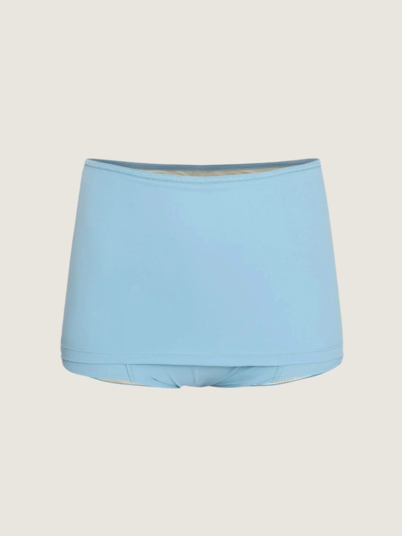 Maillot de bain-jupe taille haute