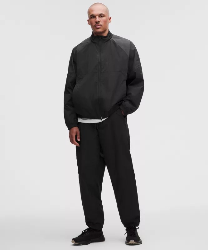 Pantalones deportivos holgados de nailon
