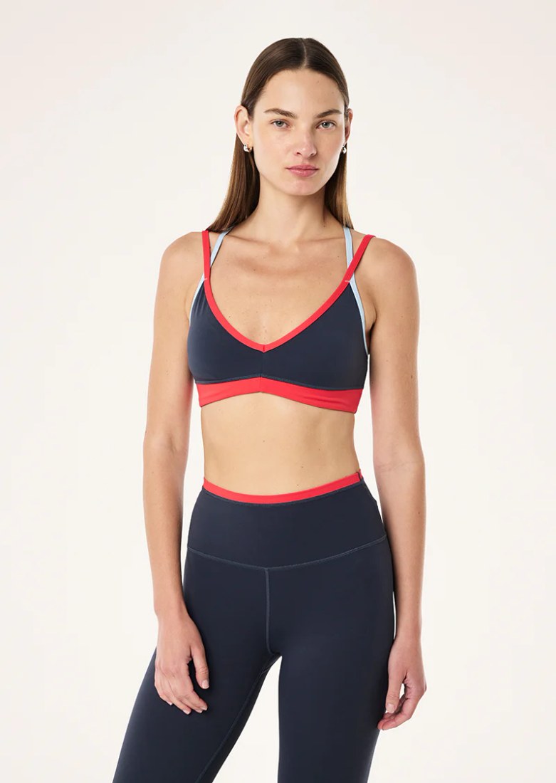 PARAMOUNT SPORTS BRA IN MARINE BLUE