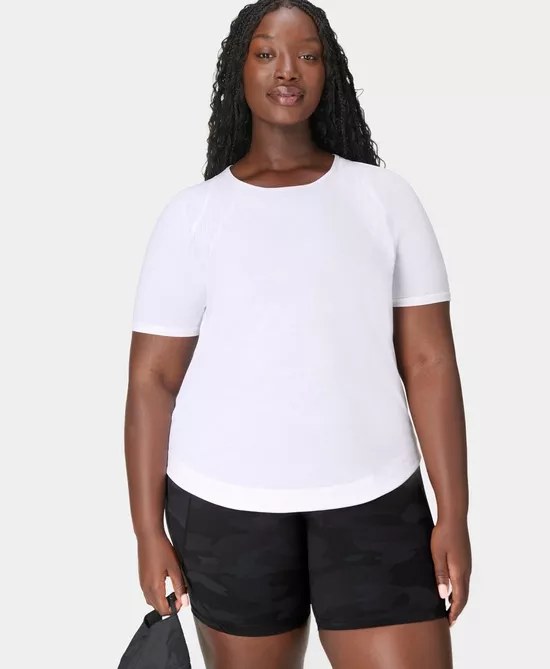 Breathe Easy Mesh T-Shirt White