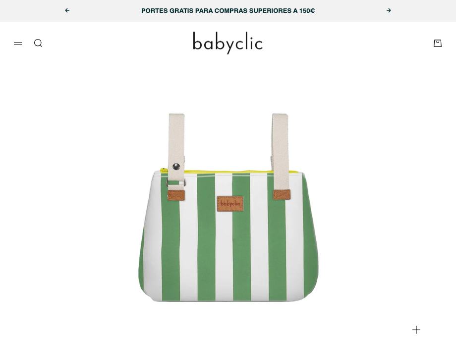 Bolso WANDER - STRIPES VERDE