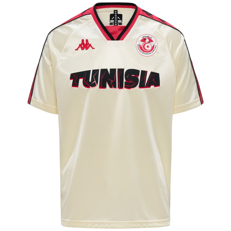 222 BANDA RITUZ TUNISIA - Active Jerseys - Shirt - Man - Beige-Black-Red