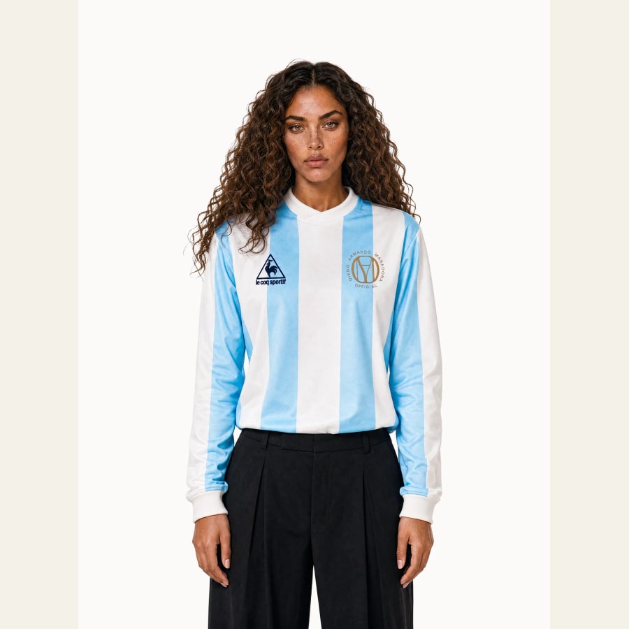 Maillot de foot manches longues Le Coq Sportif x Maradona