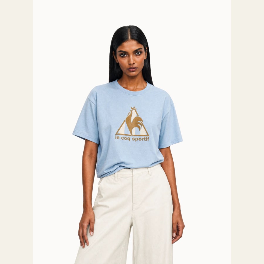 T-shirt relax Le Coq Sportif x Maradona en jersey de coton