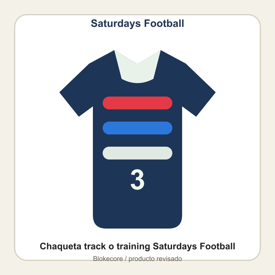 Chaqueta track o training Saturdays Football