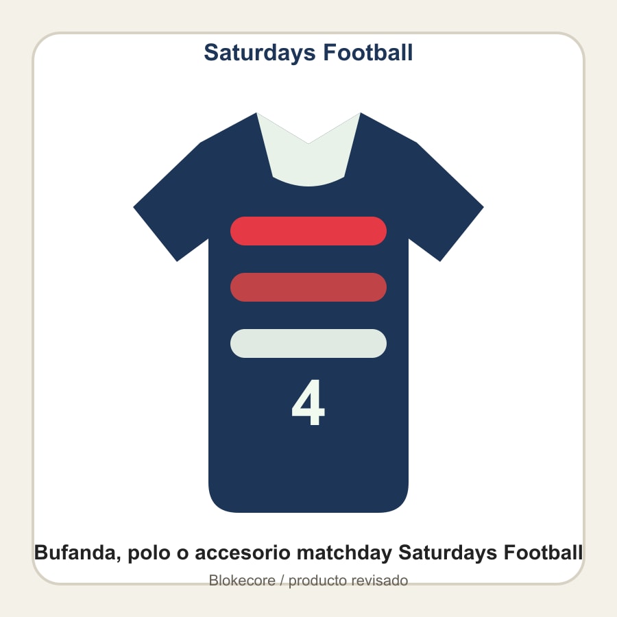 Bufanda, polo o accesorio matchday Saturdays Football