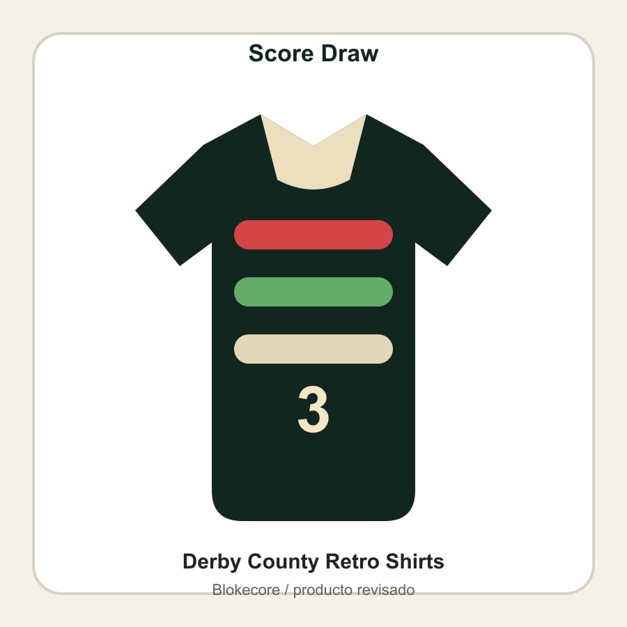 Derby County Retro Shirts