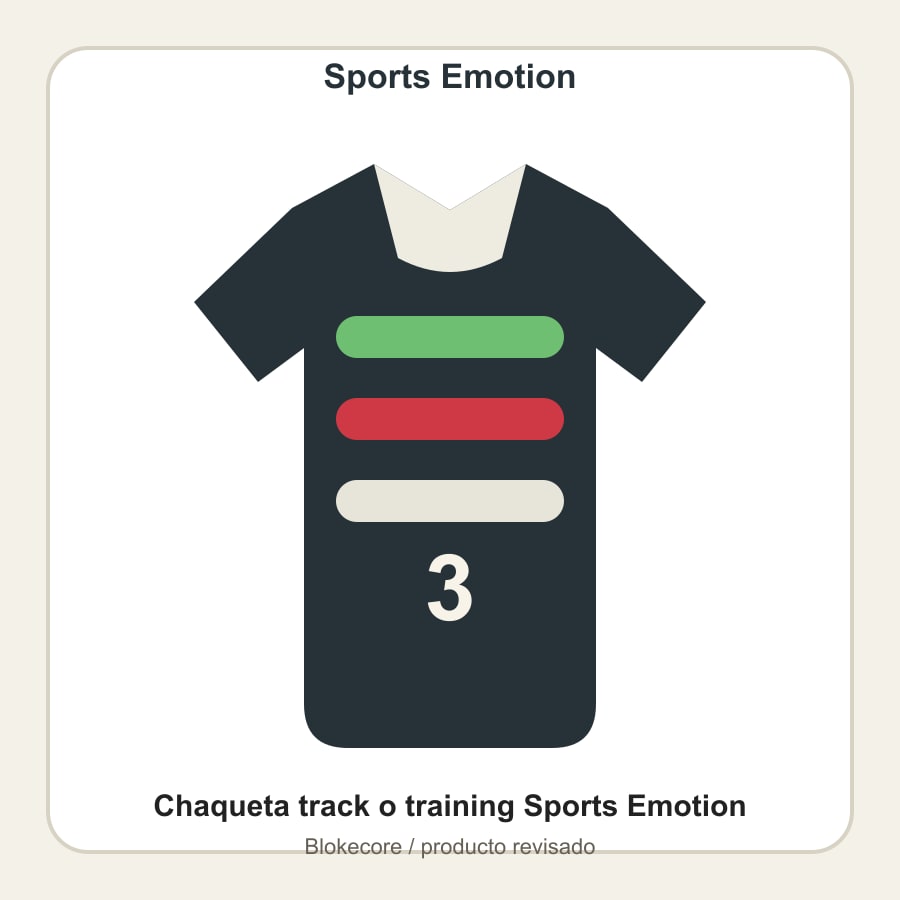 Chaqueta track o training Sports Emotion
