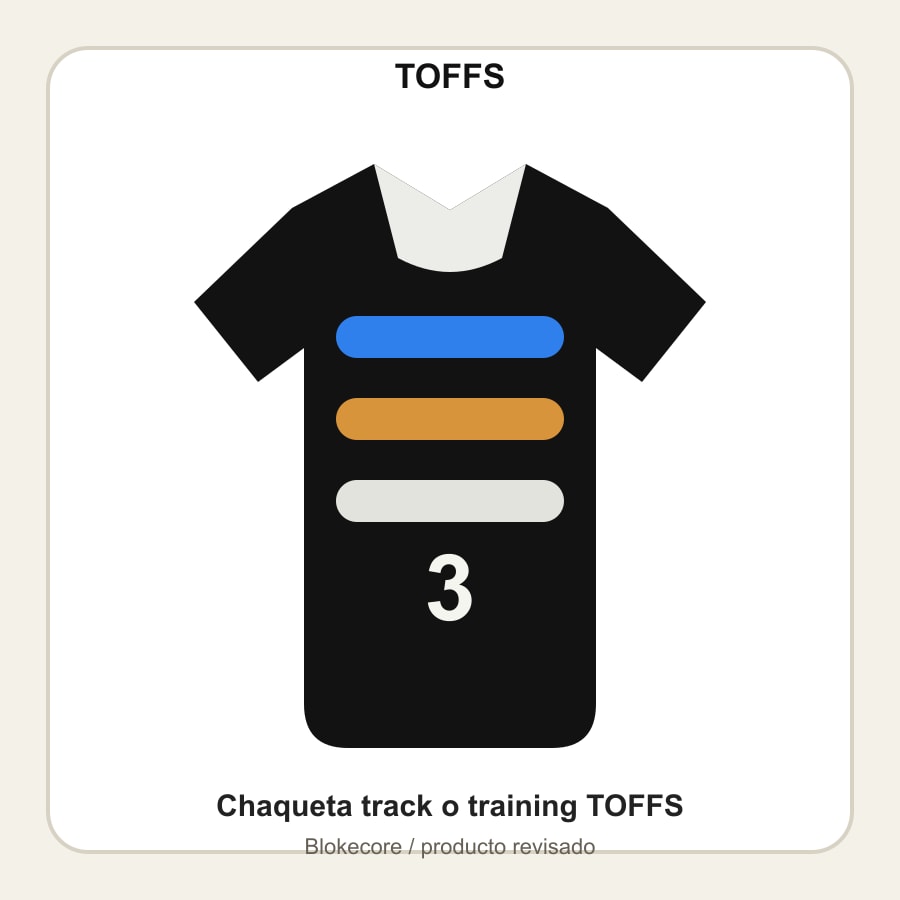 Chaqueta track o training TOFFS
