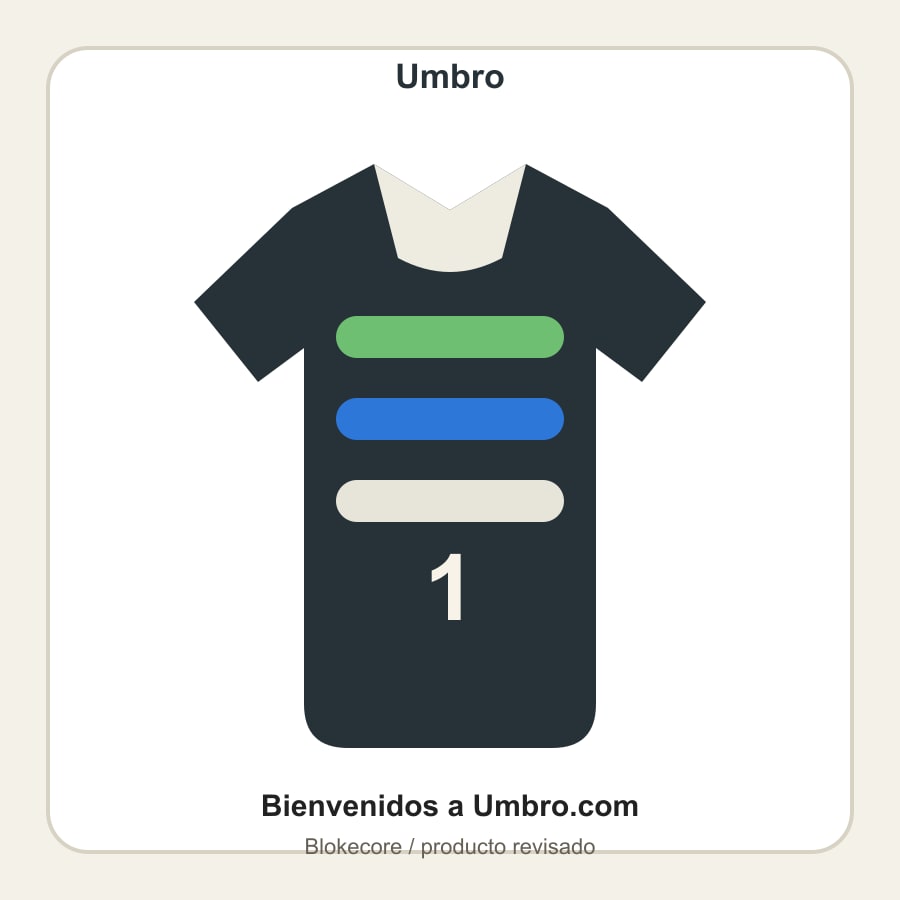 Bienvenidos a Umbro.com