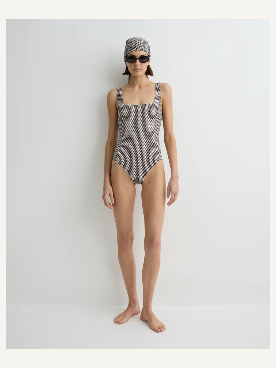 Margot One Piece - Mocha Dot