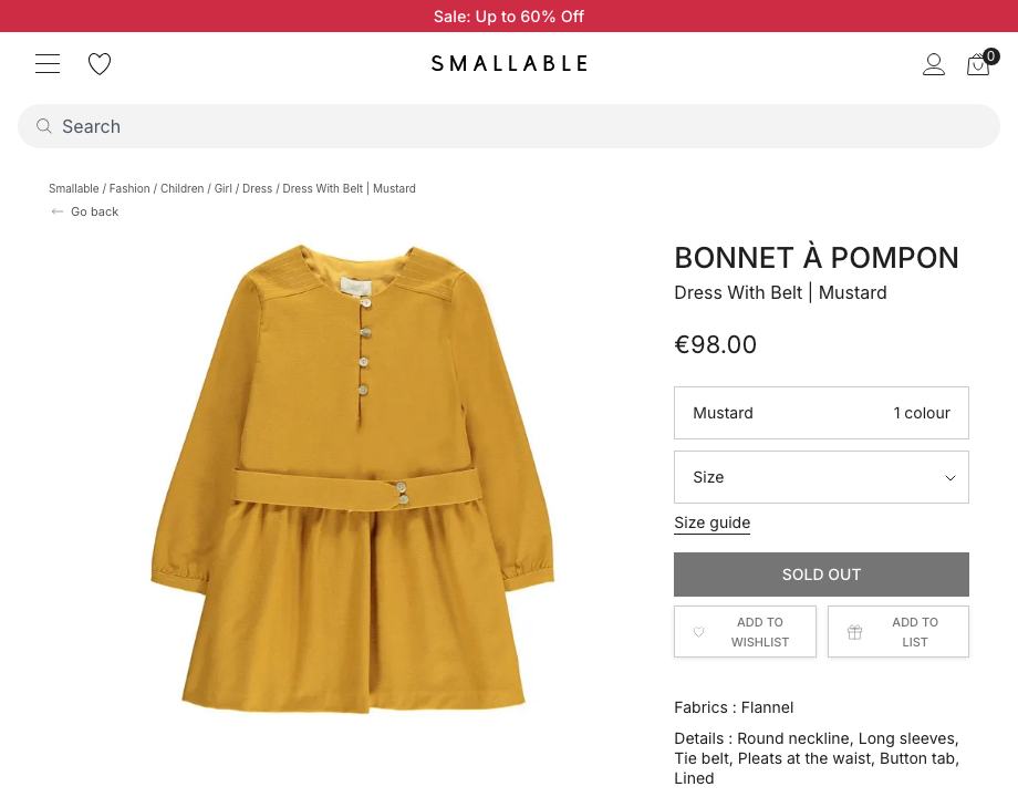 Dress With Belt