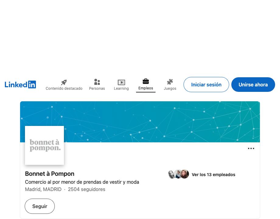 Bonnet a Pompon LinkedIn