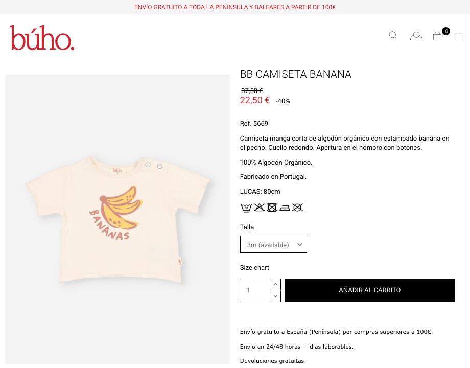 BB Camiseta Banana