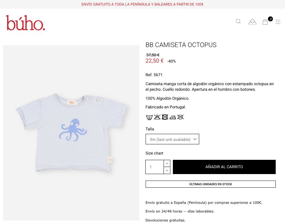 BB Camiseta Octopus