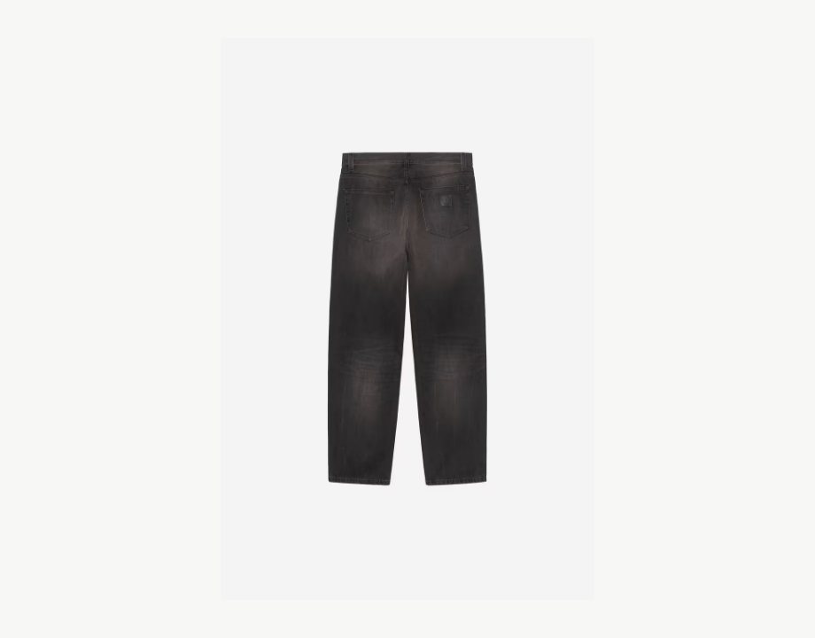 Aaron Pant Black Tobacco Used Wash