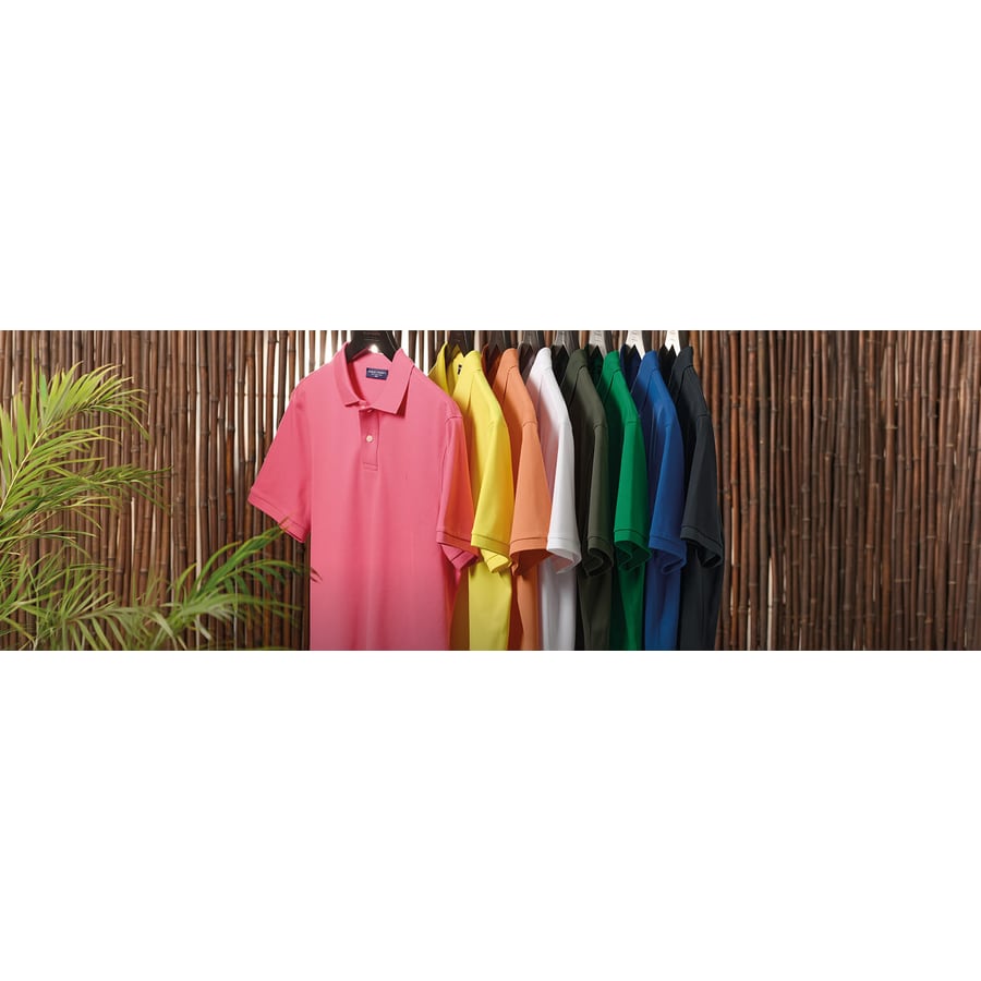 pique polo shirts