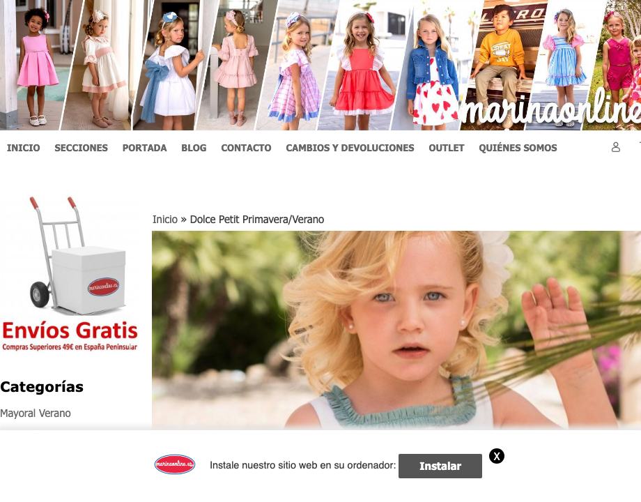 Dolce Petit en Dolce Bebe Boutique