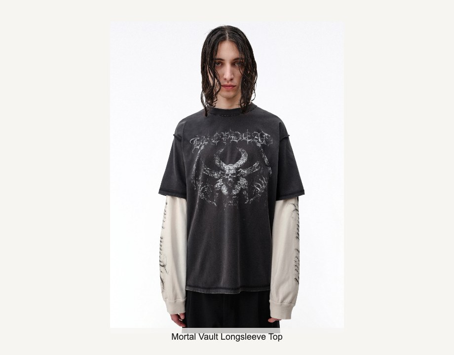 Mortal Vault Longsleeve Top