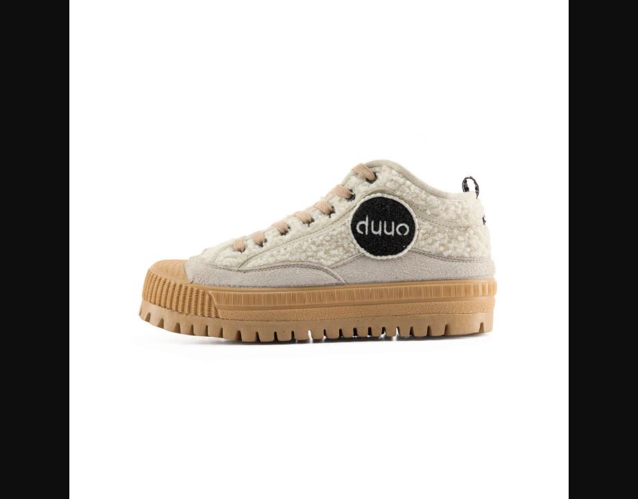 Zapatillas retro de estilo contemporáneo duuo COL COVER PLUS SHEEP 86