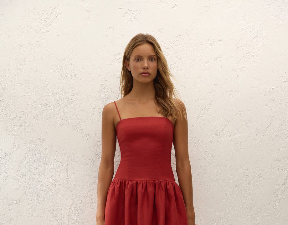 Uma Mini Dress Chilli