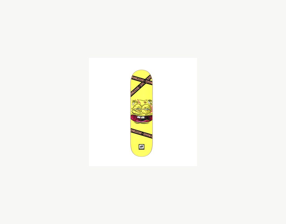 Skate Deck SPONGE BOB Yellow Sponge Bob