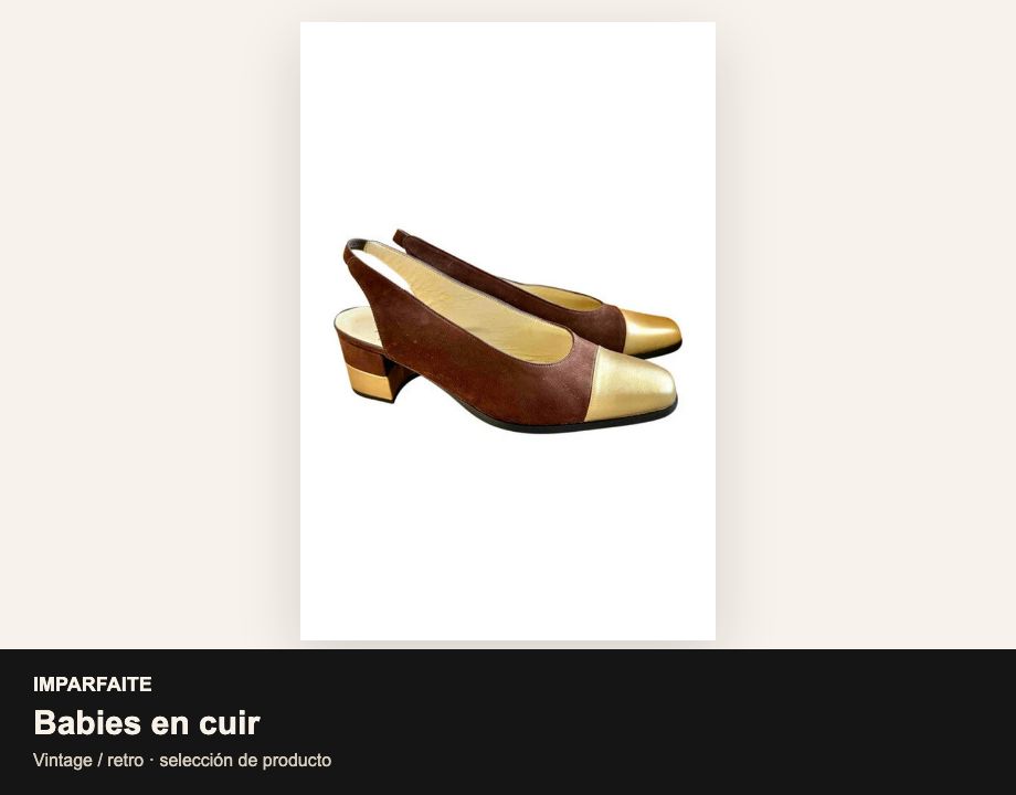 Babies en cuir