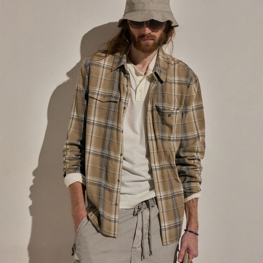 Plaid Cotton Shirt
