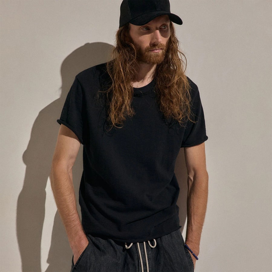 Cotton Slub Short Sleeve Tee