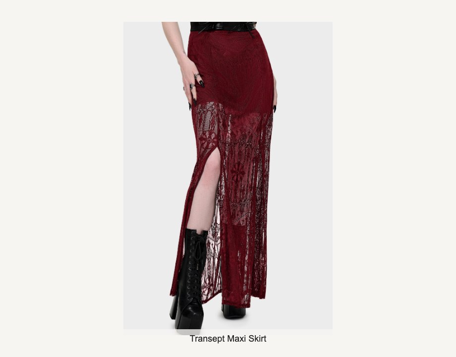Transept Maxi Skirt