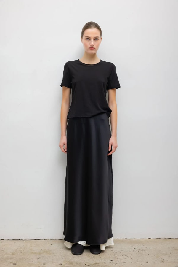 Pre-Order: Barb Bias Ankle Skirt
