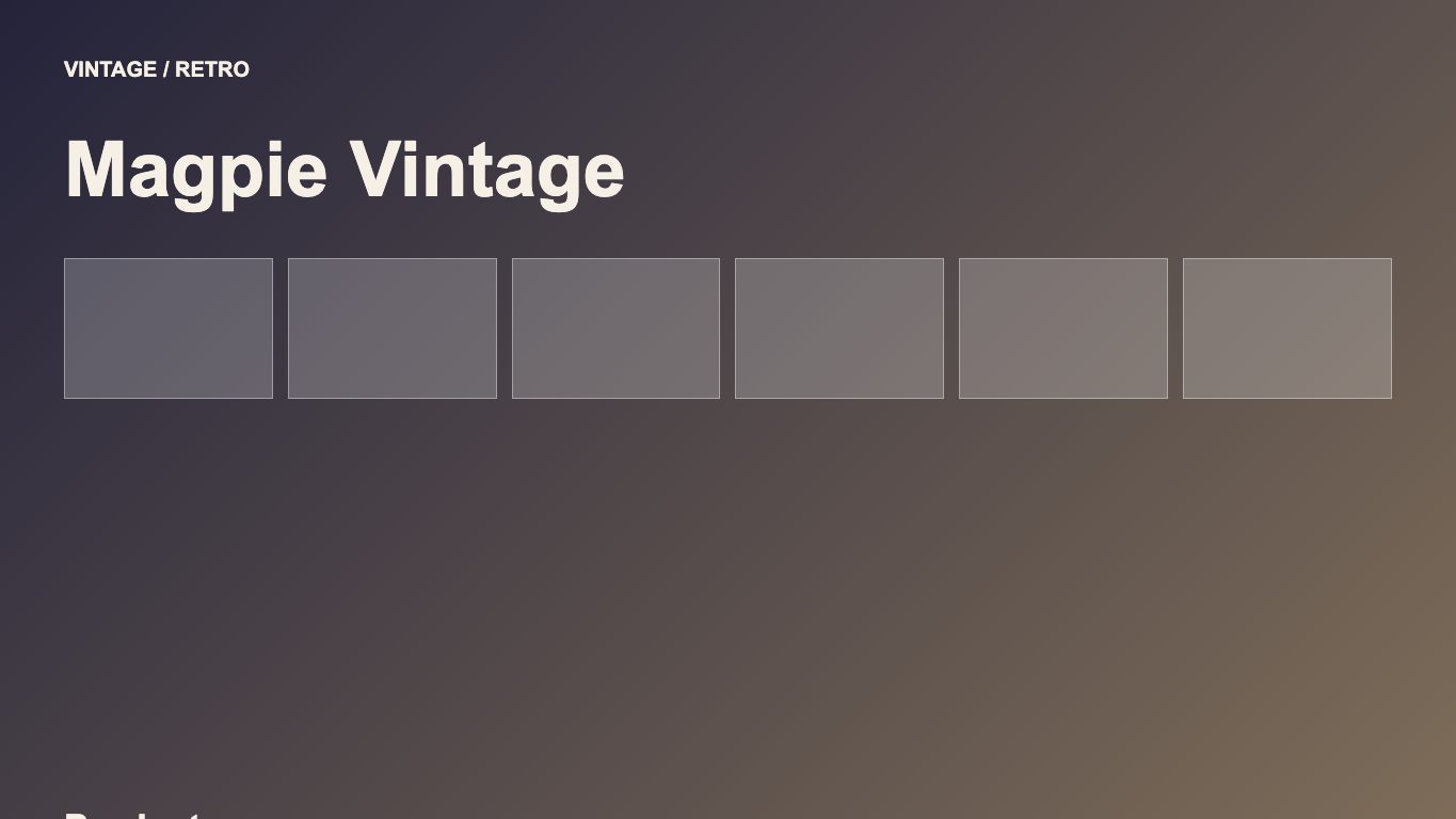 Vintage mujer