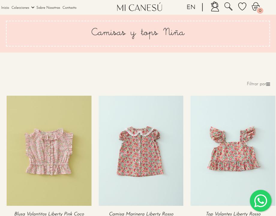 Vestido Canesu Fruncido Liberty Rosso