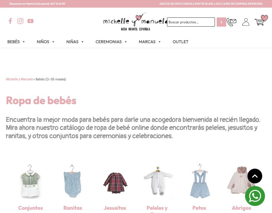 ropa bebes