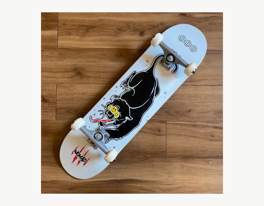 Nomad Panther 7.875" Complete Skateboard