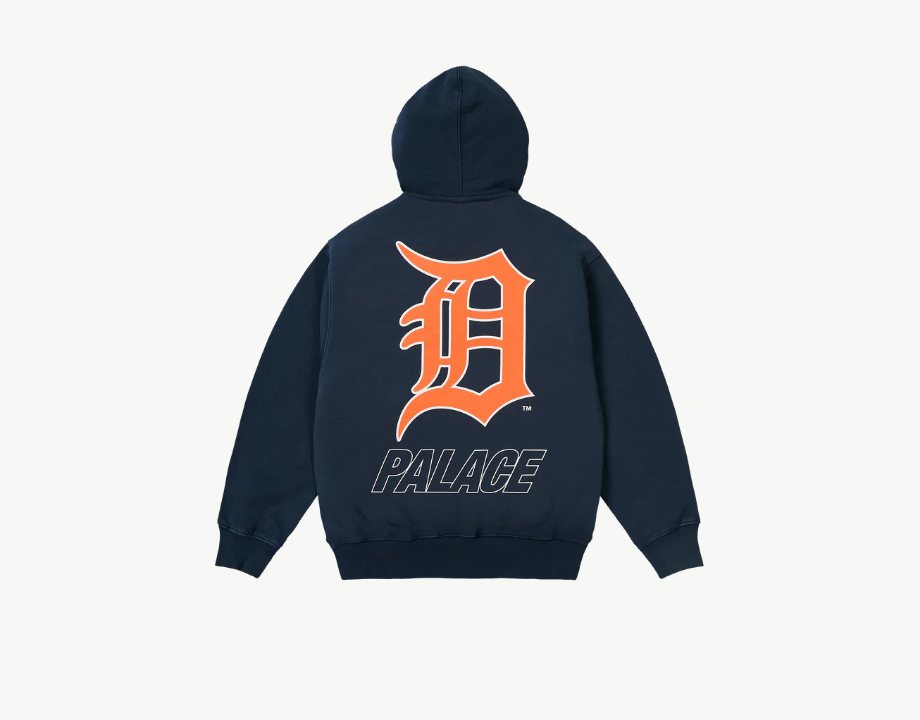Palace Detroit Tigers Hood Navy