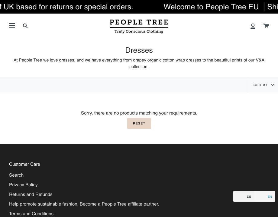People Tree dresses