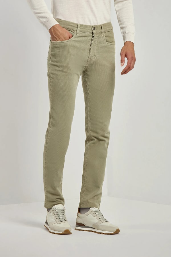 Sage corduroy 5 Pocket
