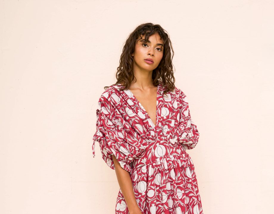 Block Print Clara Dress