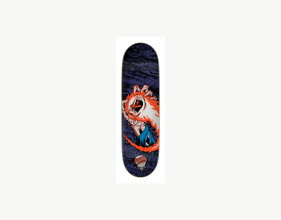 Corey OBrien Reaper Hand Santa Cruz VX Skateboard Deck